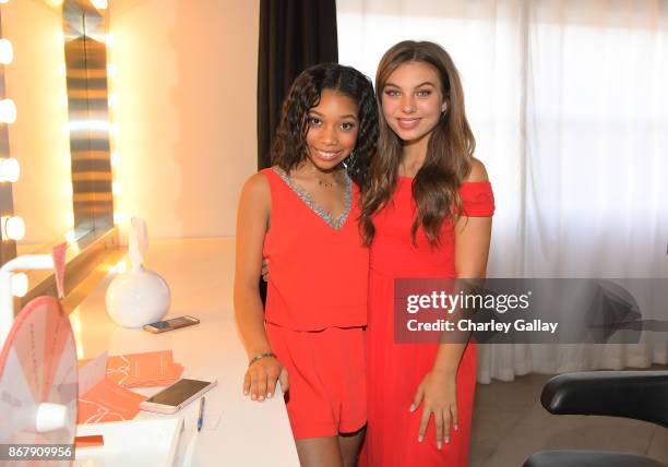 Kyla Drew Simmons Caitlin Carmichael at The Elizabeth Glaser Pediatric AIDS Foundation's 28th annual 'A Time For Heroes' family festival at Smashbox...