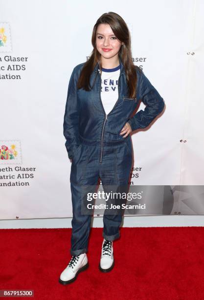 Fatima Ptacek at The Elizabeth Glaser Pediatric AIDS Foundation's 28th annual 'A Time For Heroes' family festival at Smashbox Studios on October 29,...