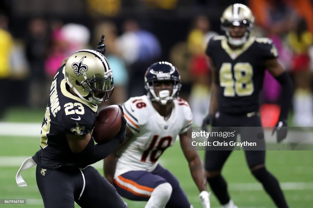 Chicago Bears vs New Orleans Saints