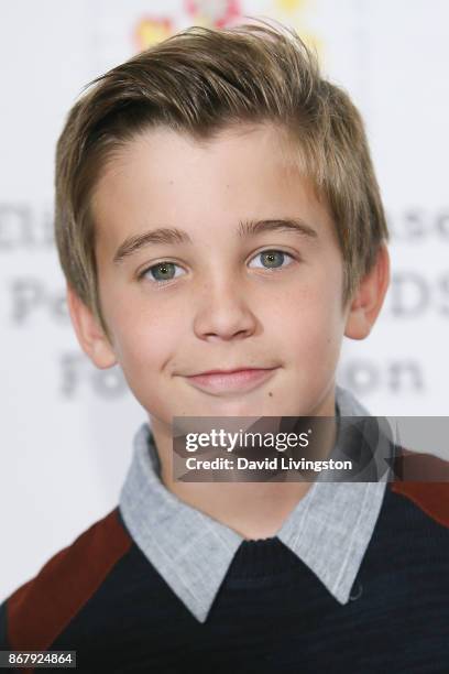 Parker Bates attends the Elizabeth Glaser Pediatric AIDS Foundation's 28th Annual "A Time For Heroes" Family Festival at Smashbox Studios on October...