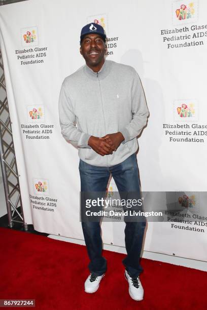 John Salley attends the Elizabeth Glaser Pediatric AIDS Foundation's 28th Annual "A Time For Heroes" Family Festival at Smashbox Studios on October...
