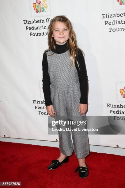 Raegan Revord attends the Elizabeth Glaser Pediatric AIDS Foundation's 28th Annual "A Time For Heroes" Family Festival at Smashbox Studios on October...
