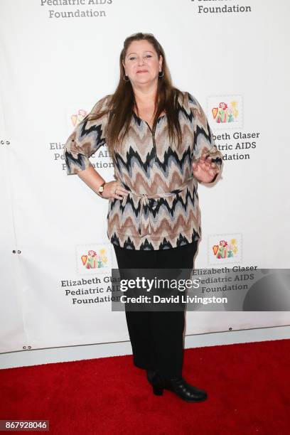 Camryn Manheim attends the Elizabeth Glaser Pediatric AIDS Foundation's 28th Annual "A Time For Heroes" Family Festival at Smashbox Studios on...