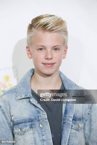 Carson Lueders attends the Elizabeth Glaser Pediatric AIDS Foundation's 28th Annual "A Time For Heroes" Family Festival at Smashbox Studios on...