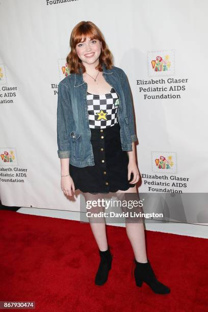 Kennedy Slocum attends the Elizabeth Glaser Pediatric AIDS Foundation's 28th Annual "A Time For Heroes" Family Festival at Smashbox Studios on...