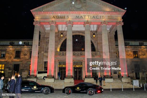 Exterior view of the 8th VITA Charity Gala In Wiesbaden on October 28, 2017 in Wiesbaden, Germany.