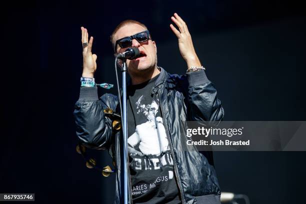 Nathan Willett of Cold War Kids performs at Voodoo Music + Arts Experience at City Park on October 29, 2017 in New Orleans, Louisiana.