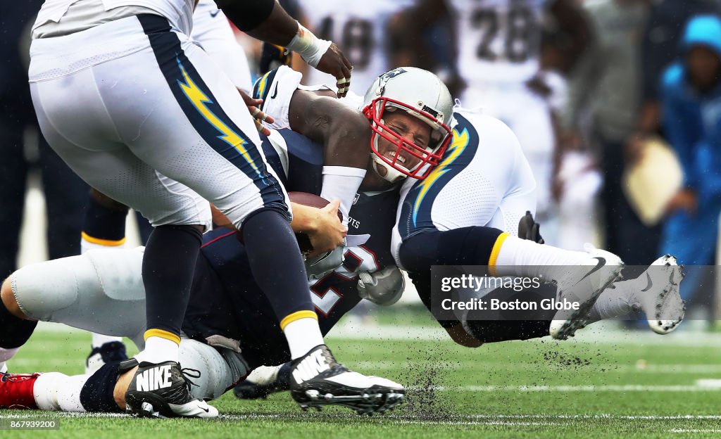 Los Angeles Chargers Vs New England Patriots at Gillette Stadium