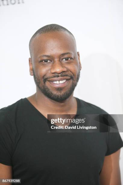 Malcolm Barrett attends the Elizabeth Glaser Pediatric AIDS Foundation's 28th Annual "A Time For Heroes" Family Festival at Smashbox Studios on...