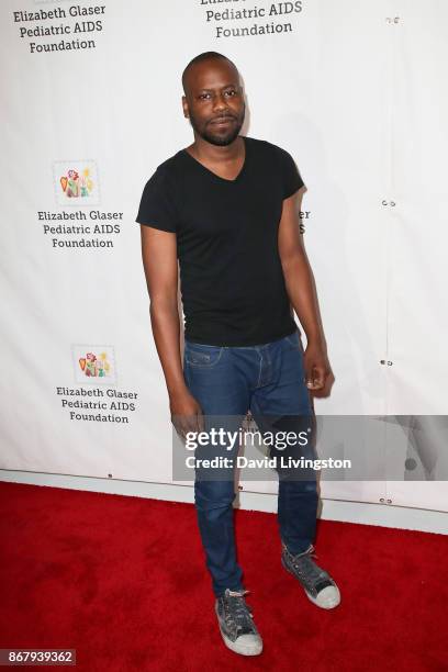 Malcolm Barrett attends the Elizabeth Glaser Pediatric AIDS Foundation's 28th Annual "A Time For Heroes" Family Festival at Smashbox Studios on...