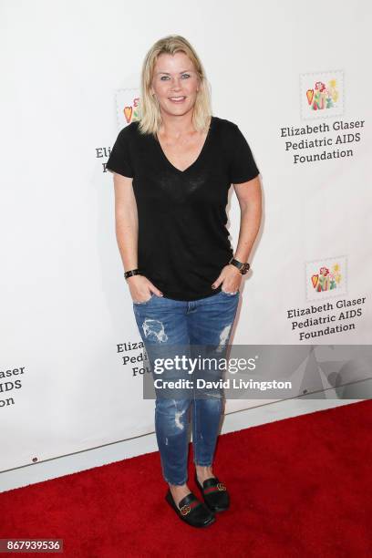 Alison Sweeney attends the Elizabeth Glaser Pediatric AIDS Foundation's 28th Annual "A Time For Heroes" Family Festival at Smashbox Studios on...