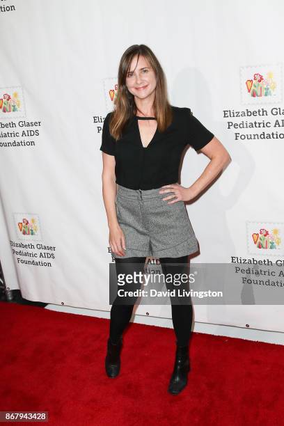 Kellie Martin attends the Elizabeth Glaser Pediatric AIDS Foundation's 28th Annual "A Time For Heroes" Family Festival at Smashbox Studios on October...