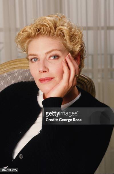 Actress Kelly McGillis poses during a 1988 Beverly Hills, California portrait photo session. McGillis, who has starred in such films as "Witness" and...
