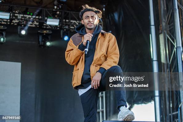 Rapper Amine performs during the Voodoo Music + Arts Experience at ...