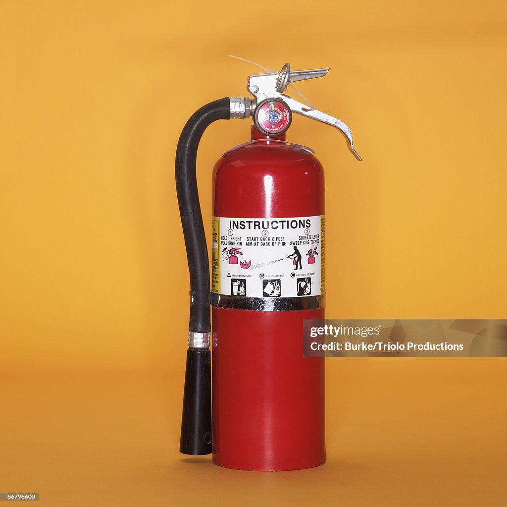 Fire Extlisher Fire Extinguisher High-Res Stock Photo - Getty Images