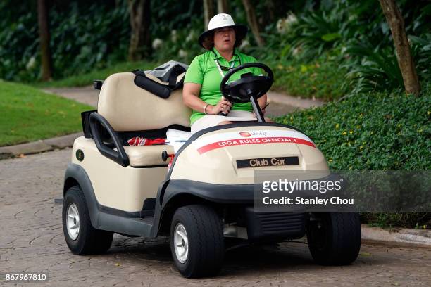 Officer during day four of the Sime Darby LPGA Malaysia at TPC Kuala Lumpur East Course on October 29, 2017 in Kuala Lumpur, Malaysia.