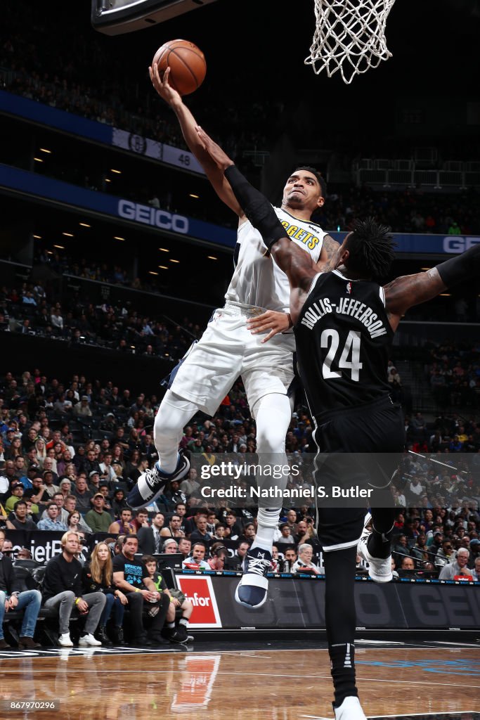 Denver Nuggets v Brooklyn Nets