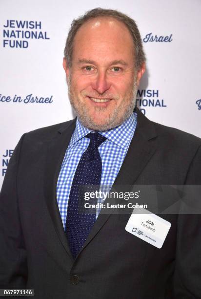 Jon Turteltaub attends the Jewish National Fund Los Angeles Tree Of Life Dinner at Loews Hollywood Hotel on October 29, 2017 in Hollywood, California.