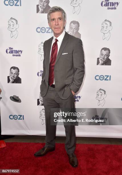 Host Tom Bergeron attends the 3rd Annual Carney Awards at The Broad Stage on October 29, 2017 in Santa Monica, California.