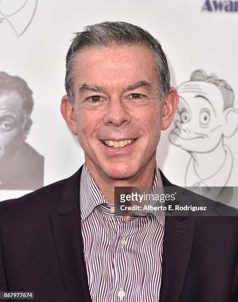 Radio personality Elvis Duran attends the 3rd Annual Carney Awards at The Broad Stage on October 29, 2017 in Santa Monica, California.