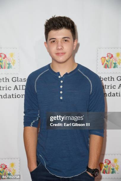 Bradley Steven Perry attends The Elizabeth Glaser Pediatric AIDS Foundation's 28th Annual 'A Time For Hereos' Family Festival at Smashbox Studios on...