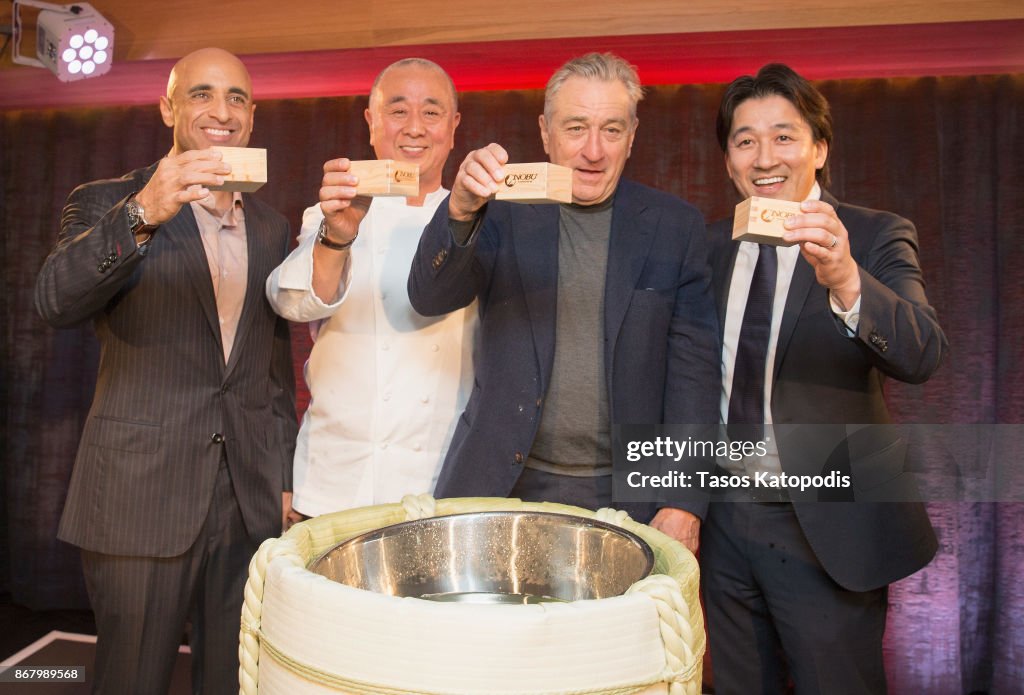 Nobu Washington DC Sake Ceremony