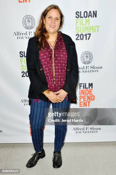 Lydia Dean Pilcher attends Sloan Film Summit 2017 - Day 3 on October 29, 2017 in Los Angeles, California.
