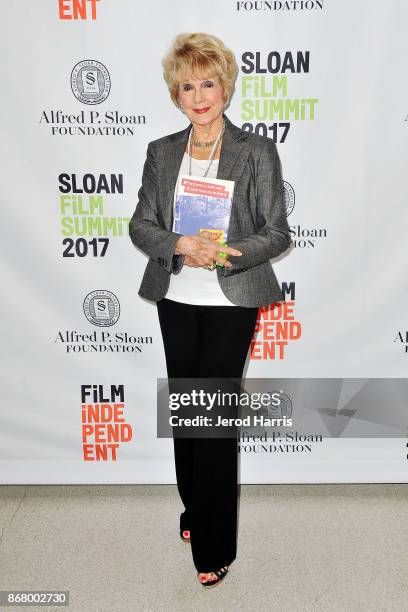 Karen Sharpe attends Sloan Film Summit 2017 - Day 3 on October 29, 2017 in Los Angeles, California.