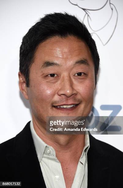 Actor Steve Park arrives at the 3rd Annual Carney Awards at The Broad Stage on October 29, 2017 in Santa Monica, California.