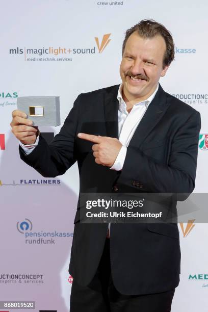 Ronald Kukulies attend the German television award by the Deutsche Akademie fuer Fernsehen at Museum Ludwig on October 28, 2017 in Cologne, Germany.