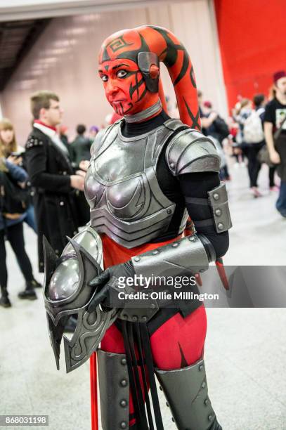Star Wars Stih cosplayer seen during Day 3 of MCM London Comic Con 2017 held at the ExCel on October 29, 2017 in London, England.