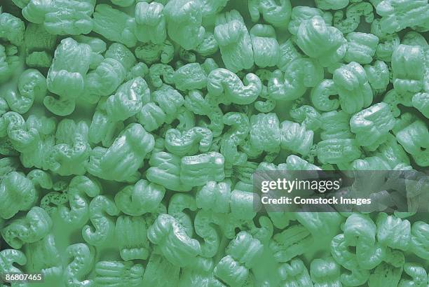 Foam Packing Peanuts, Bildbanksbilder