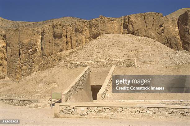 egyptian tomb - tutanchamun stock-fotos und bilder