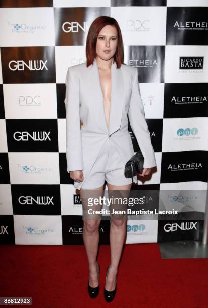 Rumer Willis attends the Genlux Magazine's BritWeek Designer Of The Year Fashion Show and Awards held at the Pacific Design Centre on May 2, 2009 in...