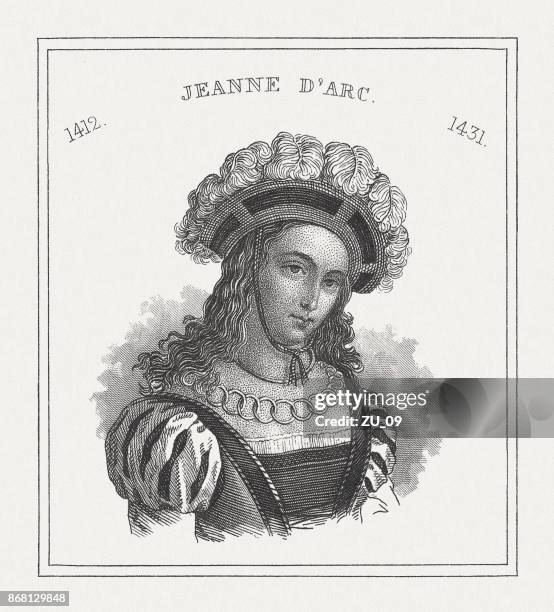 Joan of Arc (c.1412-1431), Heroine of France, published in 1843