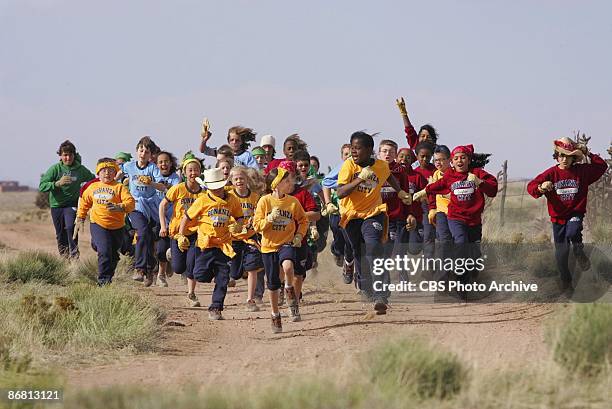 The pioneers in KID NATION on the CBS Television Network.