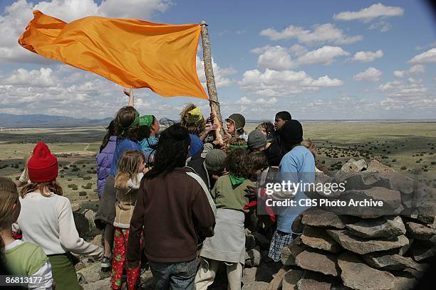 The Pioneers plant a flag on the season finale of KID NATION, Wednesday, Dec. 12 on the CBS Television Network.