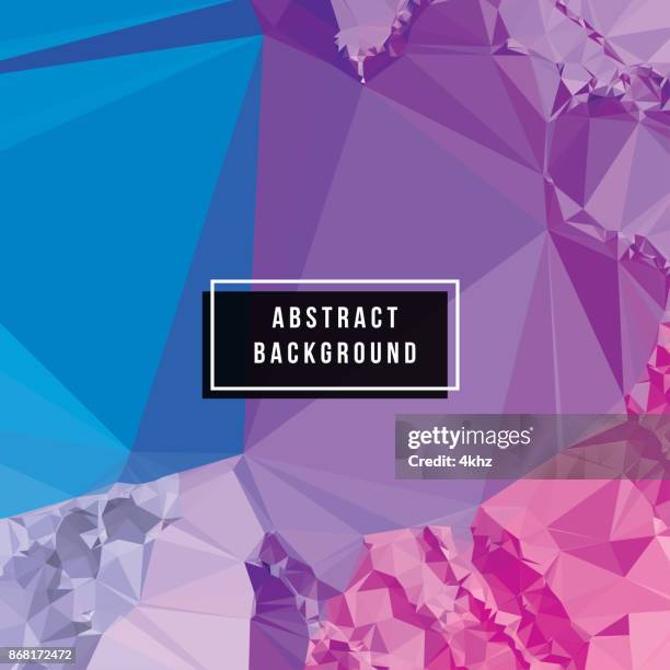 Polygon Vectors Abstract Background High-Res Vector Graphic - Getty Images