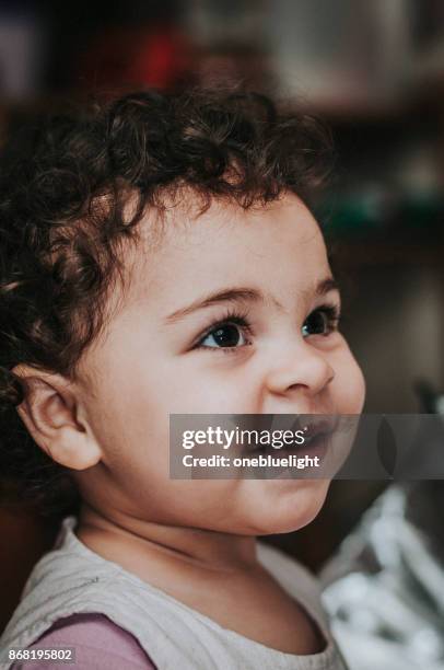 smiling toddler - onebluelight stock pictures, royalty-free photos & images