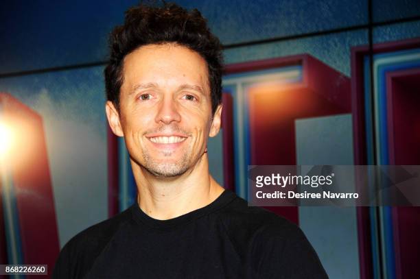 Singer Jason Mraz attends 'Waitress' Press Event at YouTube Space on October 30, 2017 in New York City.