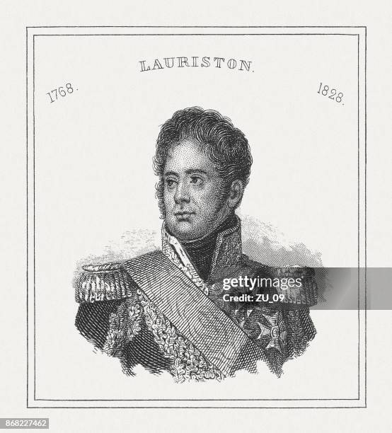 Portrait Of Jacques Law De Lauriston Photos and Premium High Res