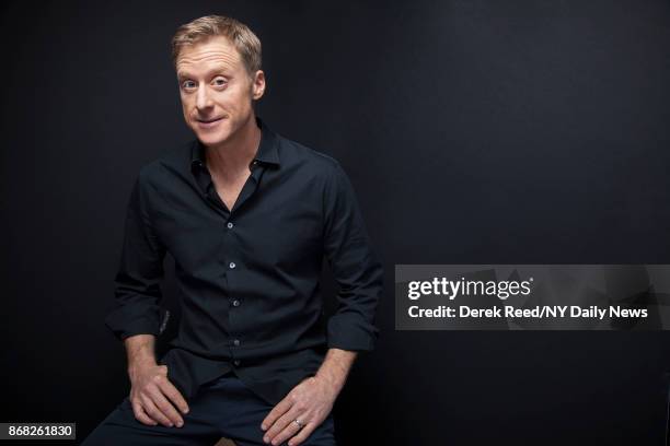 Actor Alan Tudyk photographed for NY Daily News on October 7 in New York City.