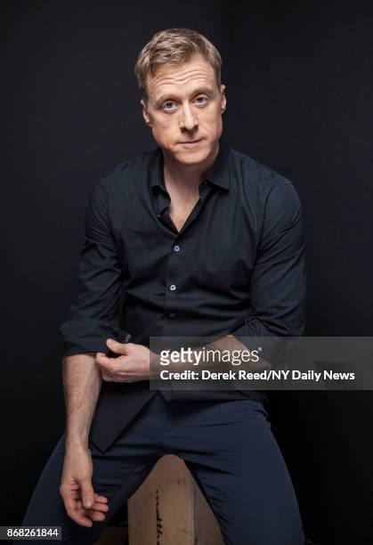 Actor Alan Tudyk photographed for NY Daily News on October 7 in New York City.