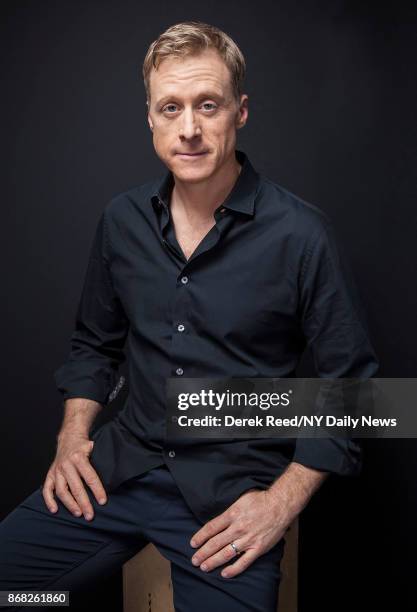 Actor Alan Tudyk photographed for NY Daily News on October 7 in New York City.