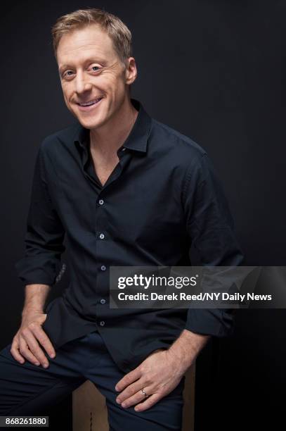 Actor Alan Tudyk photographed for NY Daily News on October 7 in New York City.