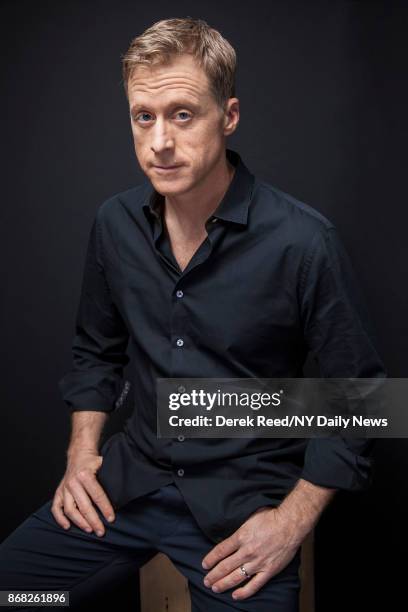 Actor Alan Tudyk photographed for NY Daily News on October 7 in New York City.