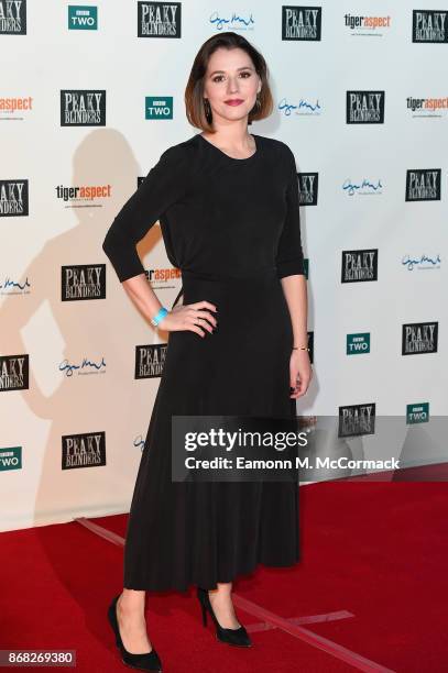 Actress Charlie Murphy attends the Birmingham Premiere of Peaky Blinders at cineworld on October 30, 2017 in Birmingham, England.