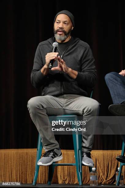 Director John Ridley onstage at 'Let It Fall' Q&A during 20th Anniversary SCAD Savannah Film Festival on October 30, 2017 in Savannah, Georgia.