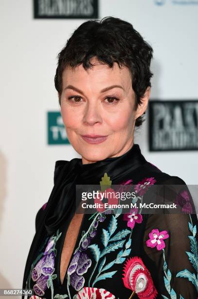 Actress Helen McCrory attends the Birmingham Premiere of Peaky Blinders at cineworld on October 30, 2017 in Birmingham, England.