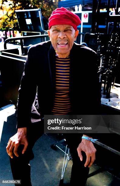 Musician Roy Ayers attends Camp Flog Gnaw Carnival 2017 - Day 1 at Exposition Park on October 28, 2017 in Los Angeles, California.